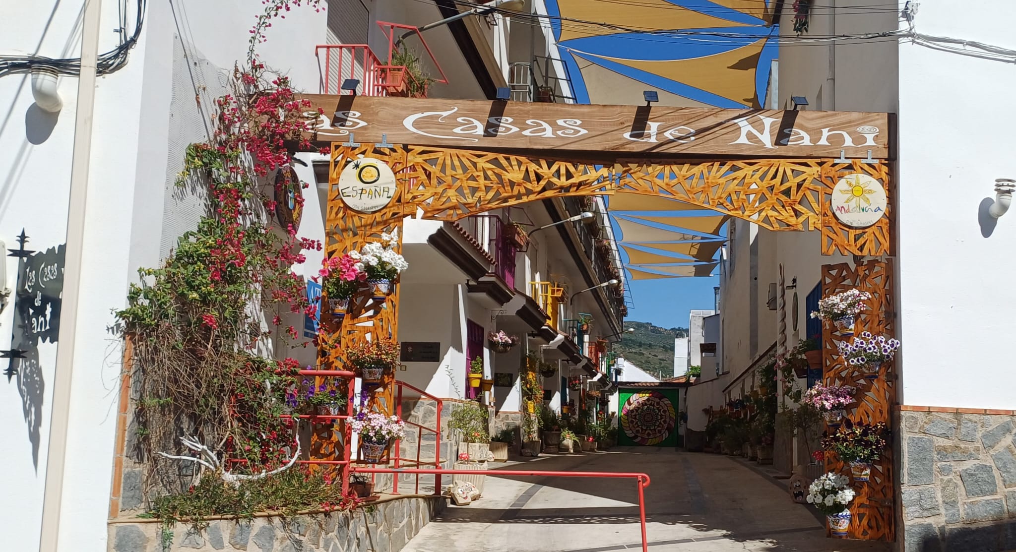 Fachada las casas de nani